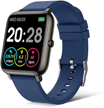 Judneer Montre Connectée Femmes Homme, 1.4 Pouces Montre Intelligente, Etanche IP67 Smartwatch avec Podometre Moniteur de Sommeil Cardiofréquencemètre Fitness Tracker, pour iOS/Android Fiche Technique et Prix au Maroc