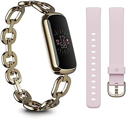 Fitbit Luxe, Bracelet d'activité pour le sport et le bien-être, jusqu'à 5 jours d'autonomie, score de gestion du stress et Minutes en Zone Active Fiche Technique et Prix au Maroc