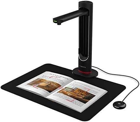 Viisan K21 Scanner de Livres et de Documents. Capteur 21 MP Corrigez automatiquement la courbure des Pages du Livre. Capturez Jusqu'au Format A3, l'édition et Le Logiciel OCR. Windows & Mac Fiche Technique et Prix au Maroc