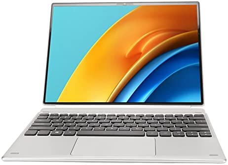 ASHATA Ordinateur Portable 2 en 1 pour Win 11, Ordinateur Portable 12,3 Pouces pour Intel J4125 Quad Core pour Intel UHD Graphics 600, 12 Go de RAM 1 to SSD, écran Tactile 3K, 6000 MAh, Fiche Technique et Prix au Maroc