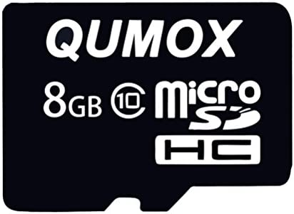 QUMOX 8 Go 8Go Micro SD HC SDHC Carte mémoire Flash Classe 10 TF Fiche Technique et Prix au Maroc