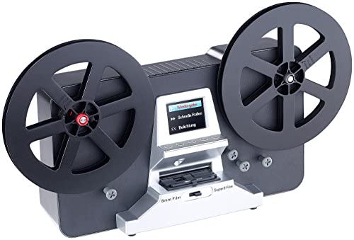 Somikon numériseur de Films: Scanner et numériseur de Films HD XL pour Super 8 et 8 mm, jusqu'à 7" Roues (Super 8 numériseur de Films) Fiche Technique et Prix au Maroc
