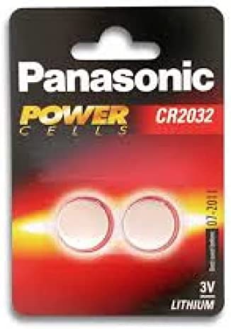 Panasonic CR2032 3V Cell Power Lithium Coin Battery (Twin Pack) Fiche Technique et Prix au Maroc