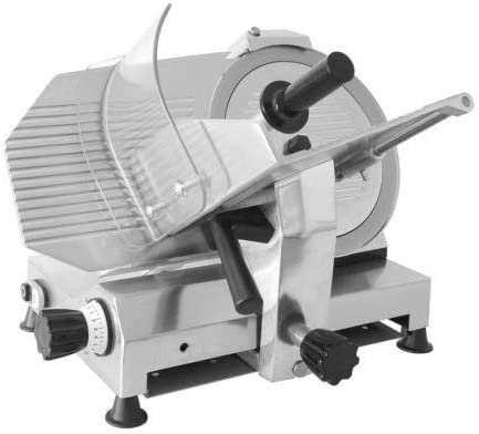 Trancheuse à courroie professionnelle lame 300 mm - Furnotel - 580x470x430mm Fiche Technique et Prix au Maroc