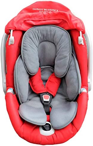 Maxuals Réducteur Universel de Poussette, Siège d'Auto en Coton Respirant Résistant à la Transpiration Coussine de Siège Convient aux Enfants de 0 à 12 mois Fiche Technique et Prix au Maroc