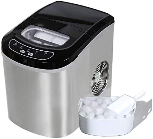 BEAGHTY Hefacy Machine à glaçons, Machine à glaçons électrique Portable Automatique pour comptoir étudiant dortoir Maison Cuisine Bars café thé magasins Fiche Technique et Prix au Maroc