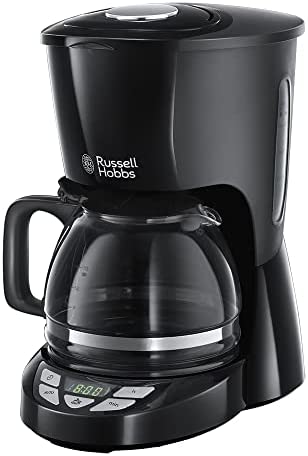 Russell Hobbs Machine à Café, Cafetière Filtre 1,25L, Grande Capacité - Noir 22620-56 Texture Fiche Technique et Prix au Maroc