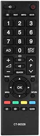 Wacent CT-90326 télécommande multifonctionnelle de Remplacement de téléviseur, Accessoires durables de contrôle électronique compatibles avec Le contrôleur Toshiba Fiche Technique et Prix au Maroc
