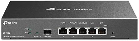 TP-Link TL-ER7206 Routeur connecté Gigabit Ethernet Noir Fiche Technique et Prix au Maroc