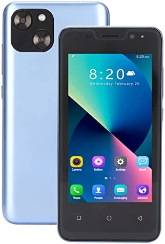 Smartphone Android Débloqué I13, Téléphone Portable Débloqué à écran HD 4,66 Pouces, Stockage 1 Go 8 Go 128 Go, Appareil Photo 5MP 8MP, Double Carte Double Veille, Charge Rapide 3000 MAh(Bleu) Fiche Technique et Prix au Maroc