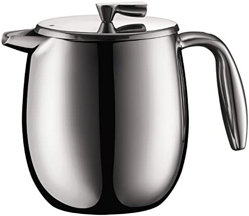 Bodum - 11055-57 - Bodum - Columbia - Cafetière à Piston 4 Tasses - 0,5 L - Inox Satiné Fiche Technique et Prix au Maroc