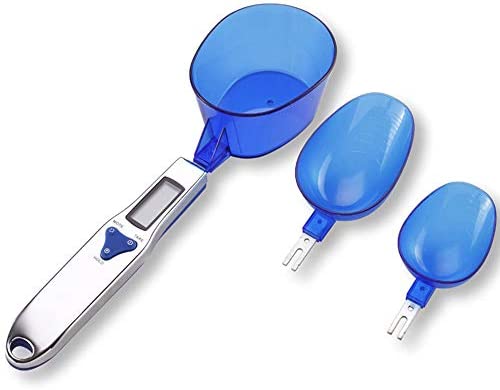 Mengshen Balance de cuisine numérique avec 3 cuillères à mesurer pesant et ingrédient liquide sec Thé au lait Farine d'épices Médecine 1.1lb / 500g (0.1g) Balance de milligramme écran LCD portable Fiche Technique et Prix au Maroc