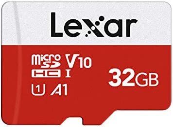 Lexar Carte Micro SD 32 Go, Carte Mémoire microSDHC + Adaptateur SD, microSD Vitesse de Lecture Allant jusqu'à 100 Mo/s, A1, U1, C10, V10, Carte TF Fiche Technique et Prix au Maroc