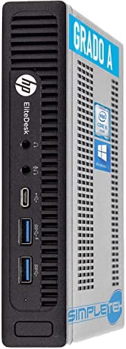 Ordinateur de bureau fixe Mini NUC HP Eliallemank 800 G2 USDT i5 6500 jusqu'à 3,6 GHz SSD M.2 Windows 10 Pro SmartWorking (reconditionné) (16 Go RAM SSD 2 TB) Fiche Technique et Prix au Maroc