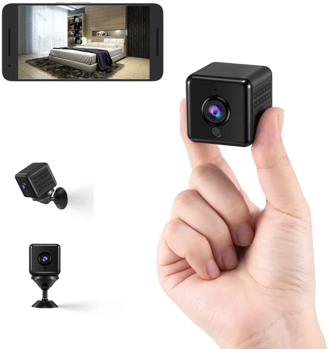 4K Camera Espion Camera Surveillance WiFi Mini Caméra de Surveillance Interieur sans Fil Longue Batteries avec Détection Mouvement Vision Nocturne Micro Camera pour Bébé Maison Chat Animaux Auto Fiche Technique et Prix au Maroc