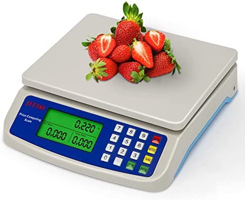RUJIXU Balance de Cuisine électronique 30 kg Balance Alimentaire numérique avec écran LCD Inclus Adaptateur Secteur 6 V (Size : 30kg/1g) Fiche Technique et Prix au Maroc