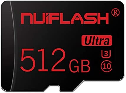 512Go Carte Micro SD 512Go Carte mémoire Micro SD 512 Go, Carte TF avec Adaptateur pour Appareil Photo (Classe 10 Haute Vitesse), Carte mémoire TF Fiche Technique et Prix au Maroc