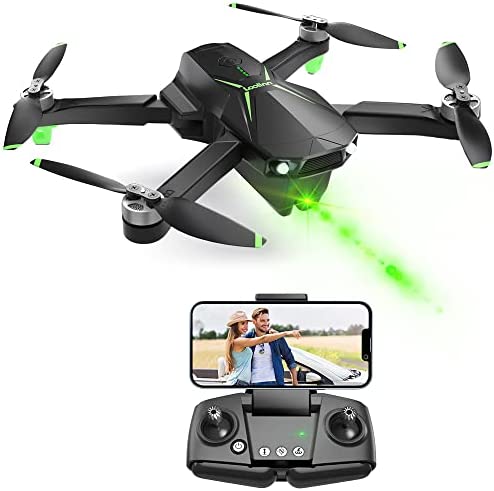 Loolinn | Drone GPS - Moins de 250 grammes, Retour intelligent GPS, Moteur Brushless, Fonction de Suivi Intelligent - Drone avec Caméra Full HD 1080p pour les Débutants de plus de 14 ans Fiche Technique et Prix au Maroc