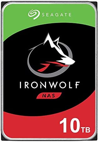 Seagate IronWolf 10 To, Disque dur interne NAS HDD, CMR 3,5" SATA 6 Gbit/s 7200 tr/min,265 Mo de mémoire cache, pour NAS RAID, services Rescue valables 3 ans (ST10000VN0008) Fiche Technique et Prix au Maroc