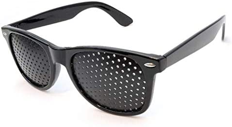 LIPIODOL Sténopé yeux Lunettes à Trous avec des Branches Pliables Protection Oculaire Vision Améliorer Lunettes Fiche Technique et Prix au Maroc