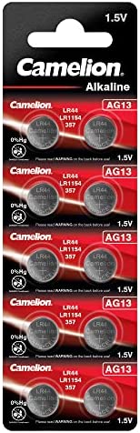 Camelion Blister 10 Piles Boutons AG13 LR44/LR1154/357 sans Mercure Fiche Technique et Prix au Maroc