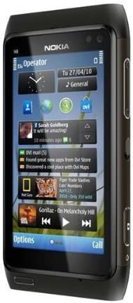 Nokia N8 Téléphone Portable Gris Vodafone Branding Fiche Technique et Prix au Maroc