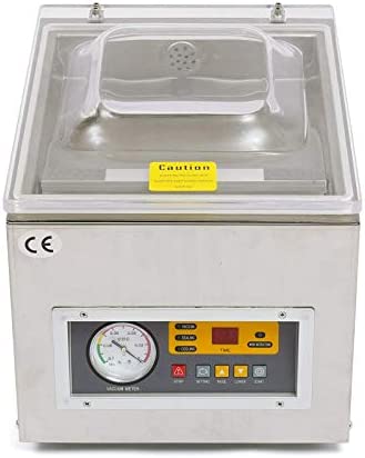 Machine à emballer sous vide 120 W DZ-260 C - Appareil de mise sous vide industriel en acier inoxydable - Joint professionnel double conservation des aliments Fiche Technique et Prix au Maroc