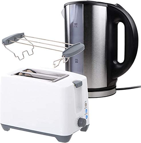 TronicXL Ensemble petit-déjeuner 2 pièces avec grille-pain et bouilloire 1,7 l Blanc Fiche Technique et Prix au Maroc