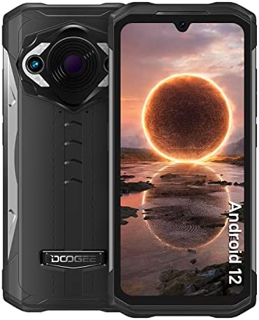 DOOGEE Telephone Portable Incassable, S98 Pro (2022) Caméra Thermique, Android 12.0, 6.3" FHD Helio G96, 8Go + 256Go, 48MP&20MP Vision Nocturne, 6000mAh, NFC/OTG - Noir Fiche Technique et Prix au Maroc