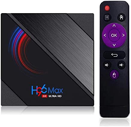 Box TV Android 10.0 H96 Max H616 2021 New Bluetooth 4.2 RAM 4 Go DDR3 64 Go ROM Quad-Core Support 4K Ultra HD / H.265 / Dual WiFi 2.4G + 5G / HDMI / 3D 100M Ethernet Familienvideo Box Playbox Fiche Technique et Prix au Maroc