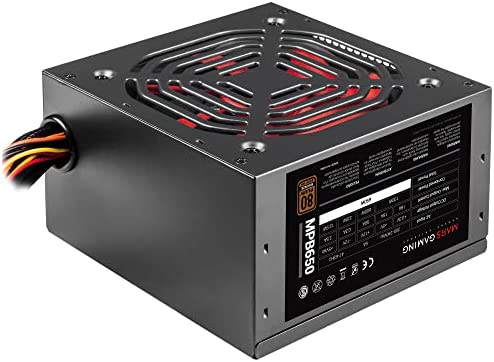 Mars Gaming MPB650, Alimentation pour PC 650W, 80Plus Bronze 230V, Silent Fiche Technique et Prix au Maroc