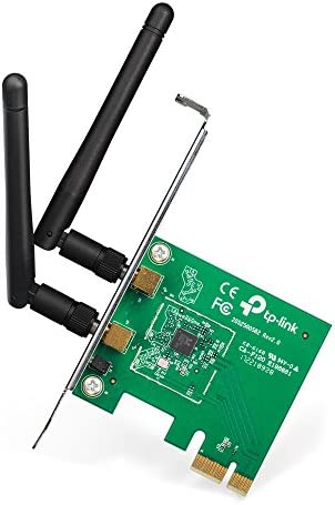 TP-Link Carte WiFi PC Adaptateur PCI Express (PCIe) N 300 Mbps avec Equerre Low Profile, Noir, TL-WN881ND Fiche Technique et Prix au Maroc