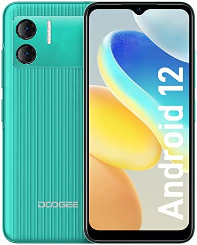 DOOGEE Téléphone Portable, X98 Pro(2022), 9Go+64Go(TF 1To), 6.52" HD+Écran, Android 12, 4200mAh/10W, 12MP AI Double Caméra Arrière Smartphone Pas Cher- Vert Fiche Technique et Prix au Maroc