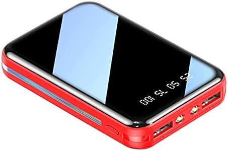 Ashley GAO Mini Power Bank 20000mAh Portable Charge Batterie Téléphone Portable Chargeur de Batterie Externe pour Téléphone Charge Rapide Rouge Fiche Technique et Prix au Maroc