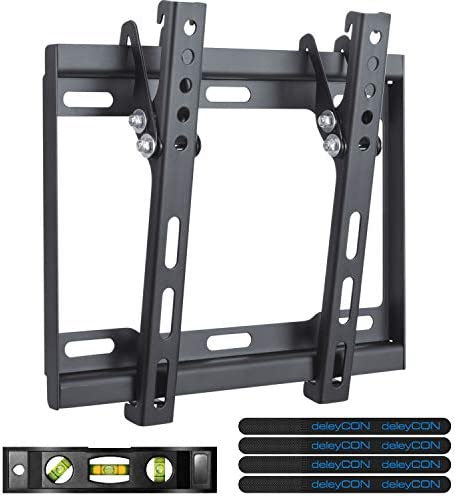 deleyCON TV Support Mural Universel 23"-42" Pouces (58-107cm) Inclinable 35Kg Jusqu'à VESA 200x200 Plasma LCD LED OLED TFT Télévision Fixation Fiche Technique et Prix au Maroc