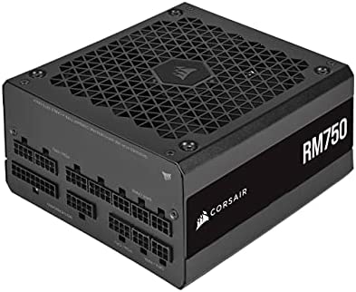 Corsair RM750 (2021), RM Series, 750 Watts 80 Plus Gold Alimentations ATX Entièrement Modulaires (Trois Connecteurs EPS12V, Fonctionnement Silencieux, Mode Zero RPM, Condensateurs 105 °C) Noir Fiche Technique et Prix au Maroc