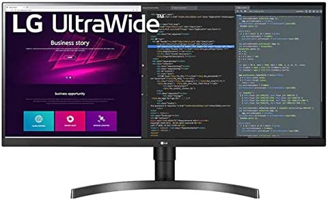 LG UltraWide 34WN750-B 34" Moniteur ultra large - format 21:9 3440x1440, IPS 5ms 75Hz, HDR 10, sRGB 99% (AMD FreeSync, hauts-parleurs, réglages inclinaison et hauteur) Fiche Technique et Prix au Maroc