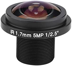 5mp Objectif de Surveillance Fisheye HD, Longueur Focale de 1,7 Mm de la Lentille de Vidéosurveillance à Angle de 185 °, 1/2.5 Format d'image, Objectif de caméra de sécurité Fisheye Fiche Technique et Prix au Maroc