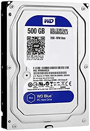 Western Digital WD Blue Disque Dur Interne 3,5" 500 Go SATA Fiche Technique et Prix au Maroc
