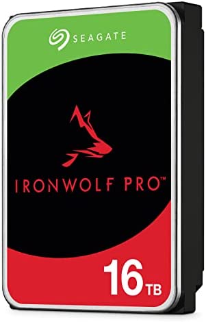 Seagate IronWolf Pro, 16 to, Disque Dur d'entreprise Interne NAS HDD – CMR, 3,5”, SATA 6 Gbits/s, 7 200 TR/Min, 256 Mo de mémoire Cache, Rescue Services (ST16000NT001) Fiche Technique et Prix au Maroc
