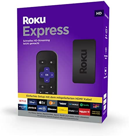 Roku Express Lecteur multimédia Noir Full HD 1920 x 1080 Pixels WiFi Fiche Technique et Prix au Maroc