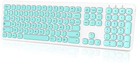 PINKCAT Clavier sans Fil, Français Clavier, Ultra-Fins Silencieux Clavier et Ergonomique Souris Combo, Connexion 2.4 GHz, pour PC/Portable/Ordinateur Fiche Technique et Prix au Maroc