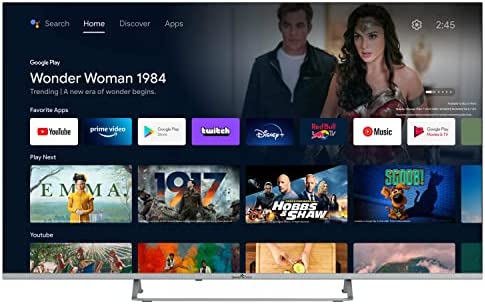 TV QLED 4K UHD 55' (139 cm) Smart TV ANDROID 11.0 - 4xHDMI - 2xUSB - Dolby Vision - Dolby Atmos Fiche Technique et Prix au Maroc