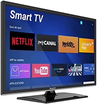 MobileTV Smart TV 19" 47 cm Android - 12/24V - DVD - Camping Car Camion Fourgon Poids Lourd Caravane Silverline - Garantie 3 Ans Fiche Technique et Prix au Maroc