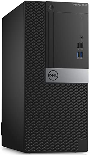 Ordinateur tour Dell Optiplex 3040 i5-6400T Ram 8 Go SSD 240 Go Windows 10 Pro HDMI Display Port (reconditionné) Fiche Technique et Prix au Maroc