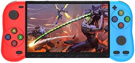 HLF 5.1 " HD Screen Vintage Game Conception de la Forme de la poignée 12000 Jeux intégrés Sortie HDMI Batterie de Recharge de Livres MP4 mp3 Consol Jeu Console Enfant Console Jeux Portable Fiche Technique et Prix au Maroc