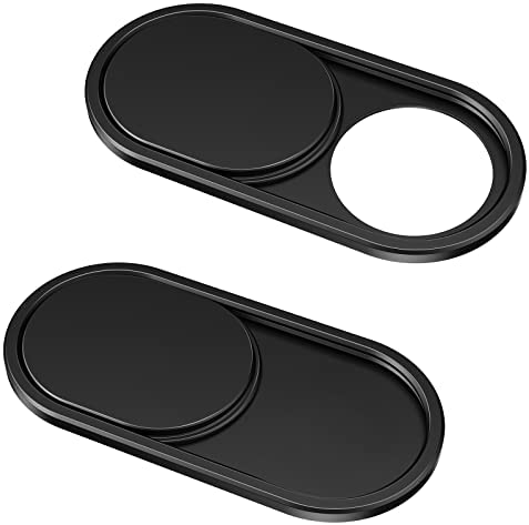 CloudValley Cache Webcam Slide, Cache de caméra Web en métal de 0.6 mm Fin pour MacBook Pro, MacBook Air, iPad Pro, Portatil, Mac, PC, iPhone, ASUS, HP, 2-Packs Noir, Protéger Votre Vie privée Fiche Technique et Prix au Maroc