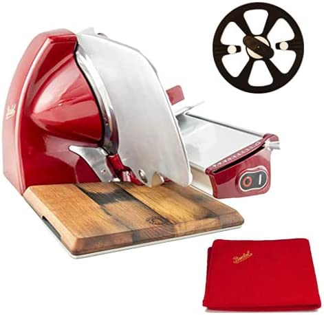 Palatina Werkstatt ® Berkel Home Line 200 | trancheuse exclusive nouveau modèle: 2022 | HL 200 rouge + barrel board | Prix de vente: 679,- € Fiche Technique et Prix au Maroc