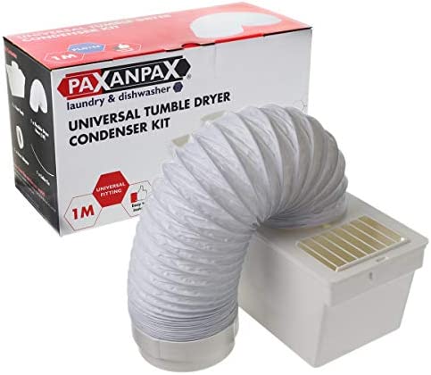 Paxanpax PLD156 Kit universel de condensateur interne pour sèche-linge avec tuyau, boîte et accessoires Fiche Technique et Prix au Maroc
