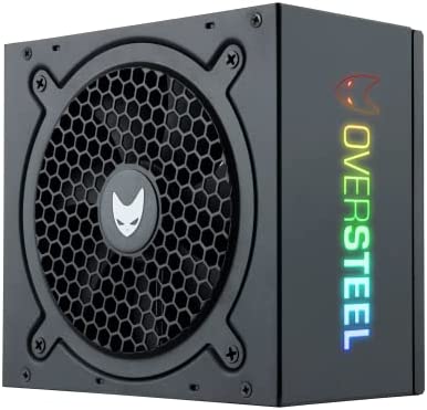 Oversteel Quantum Power Supply A-RGB 80+ Bronze 750 W Full Modular, refroidissement optimisé, panneau latéral illuminé RGB, gestion des câbles, protections électriques, couleur noir Fiche Technique et Prix au Maroc